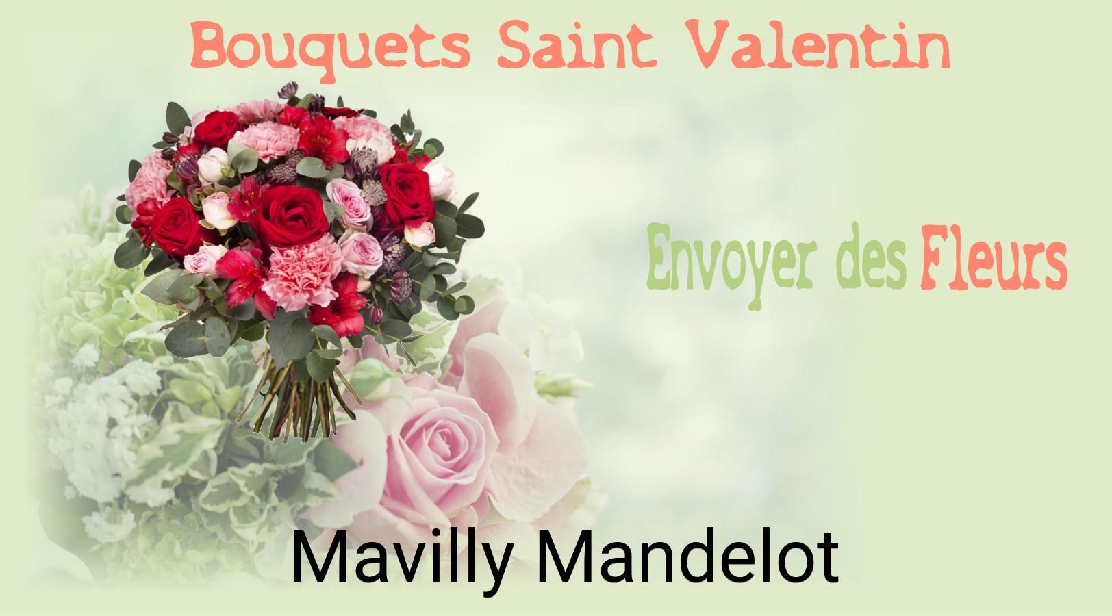 Roses de Saint-Valentin livrées à Mavilly-Mandelot